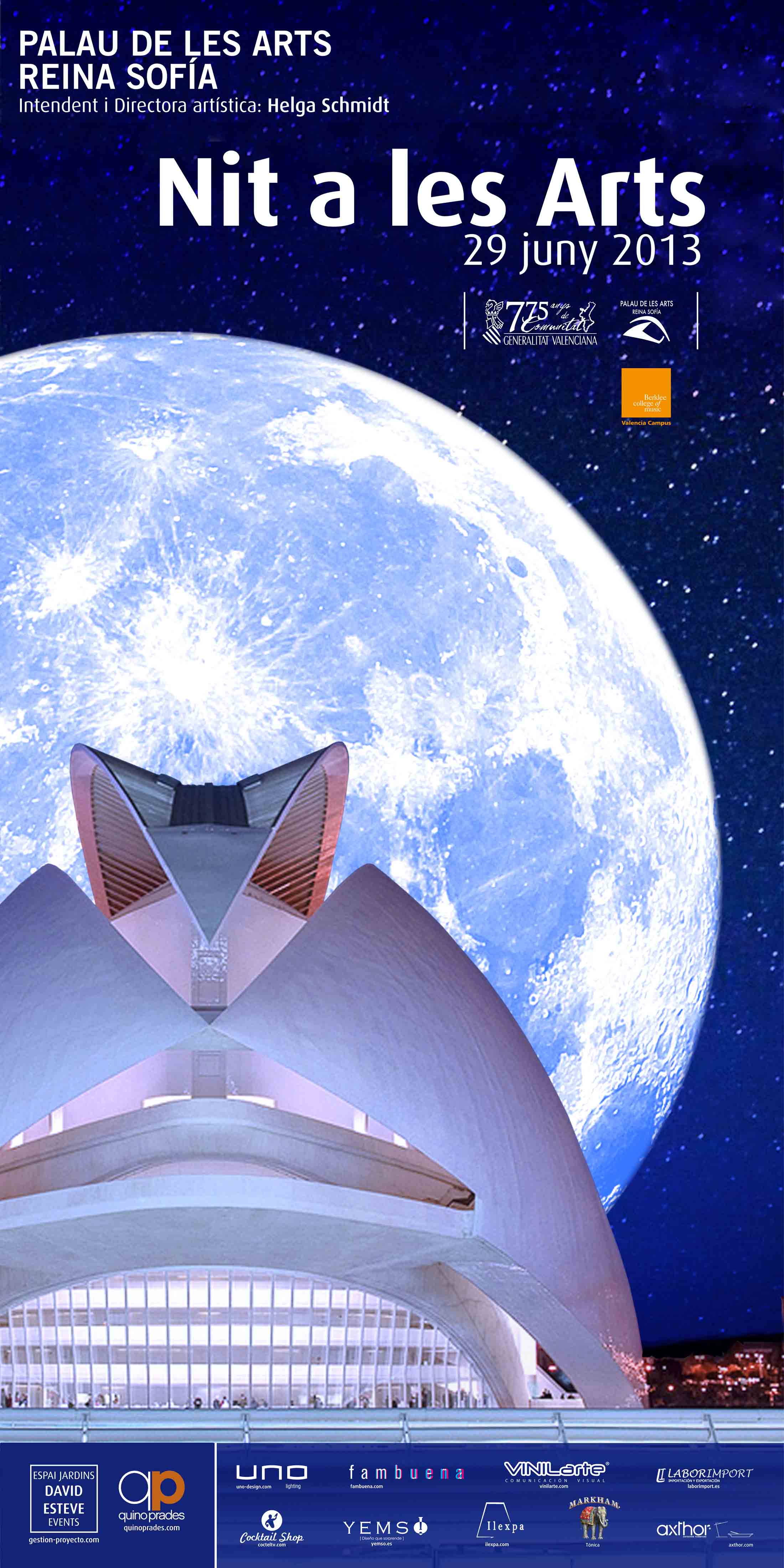 El Palau de les Arts inicia mañana el reparto de localidades para su noche de puertas abiertas