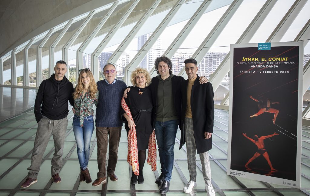 Ananda Dansa s’acomiada dels escenaris a Les Arts amb l’estrena d’‘ÂTMAN, EL COMIAT’