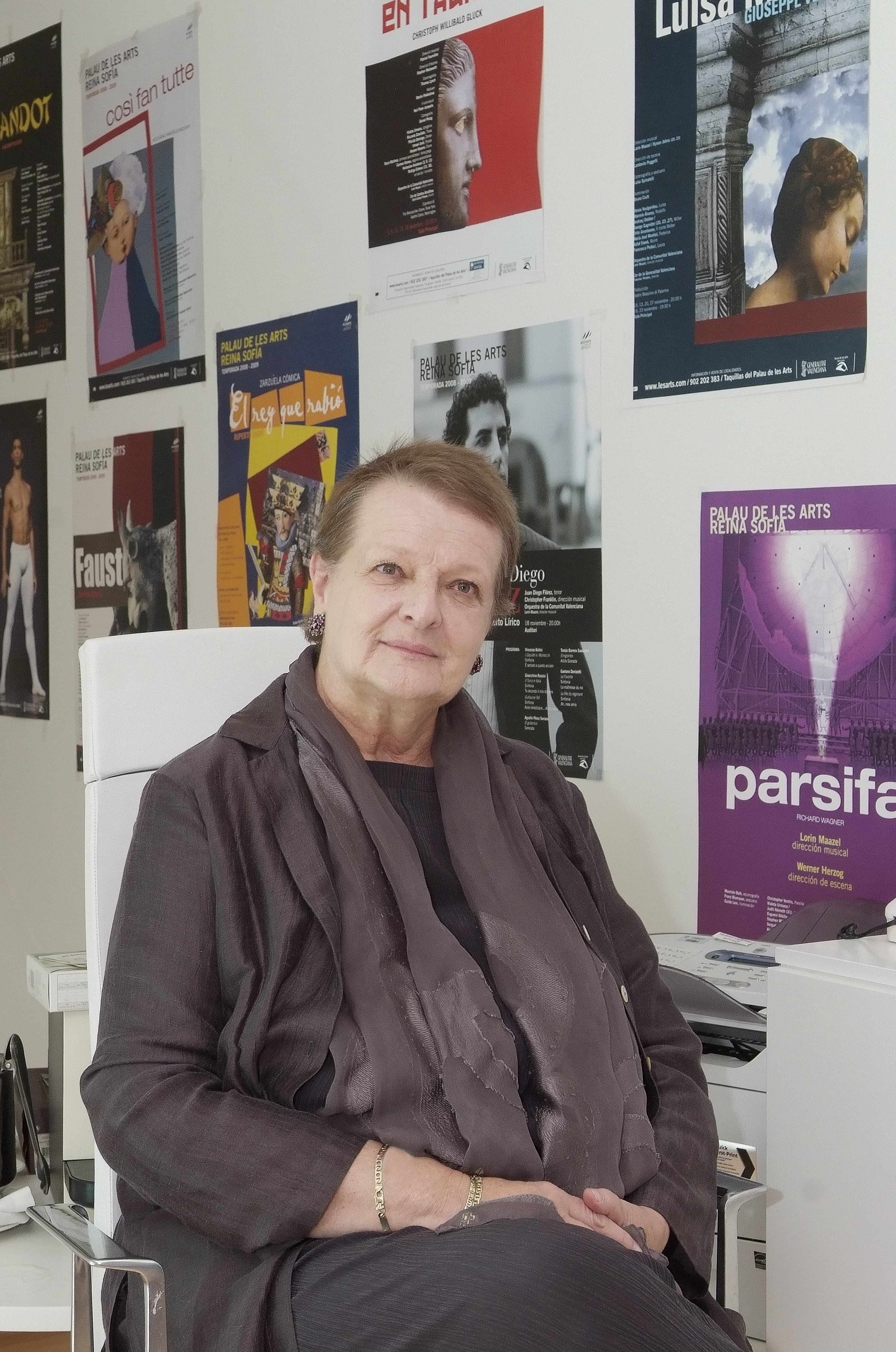 Les Arts lamenta el fallecimiento de Helga Schmidt, primera Intendente y directora artística del teatro