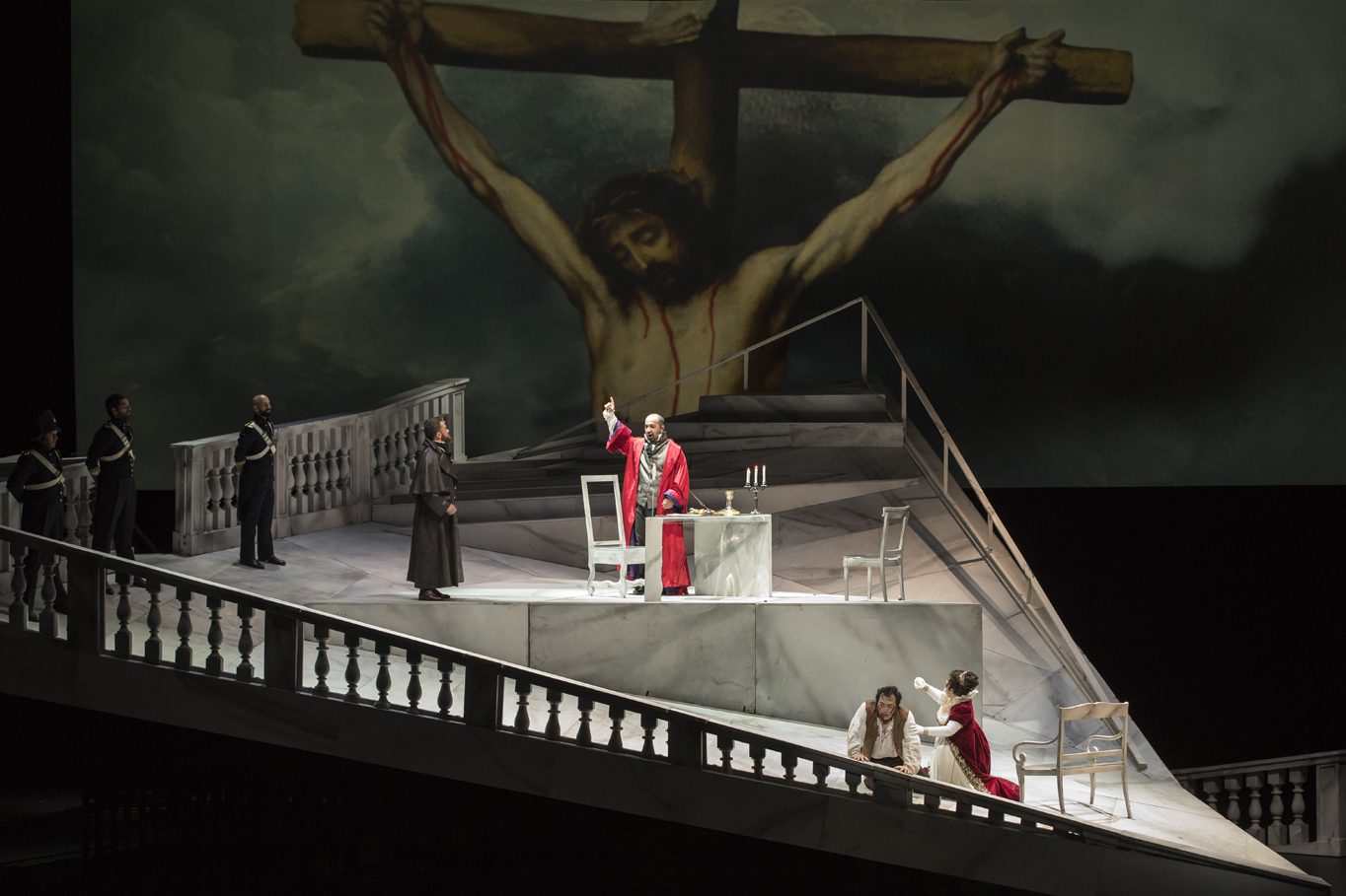 Les Arts estrena ‘Tosca’ en pla seqüència amb segell de Davide Livemore i direcció de Nicola Luisotti