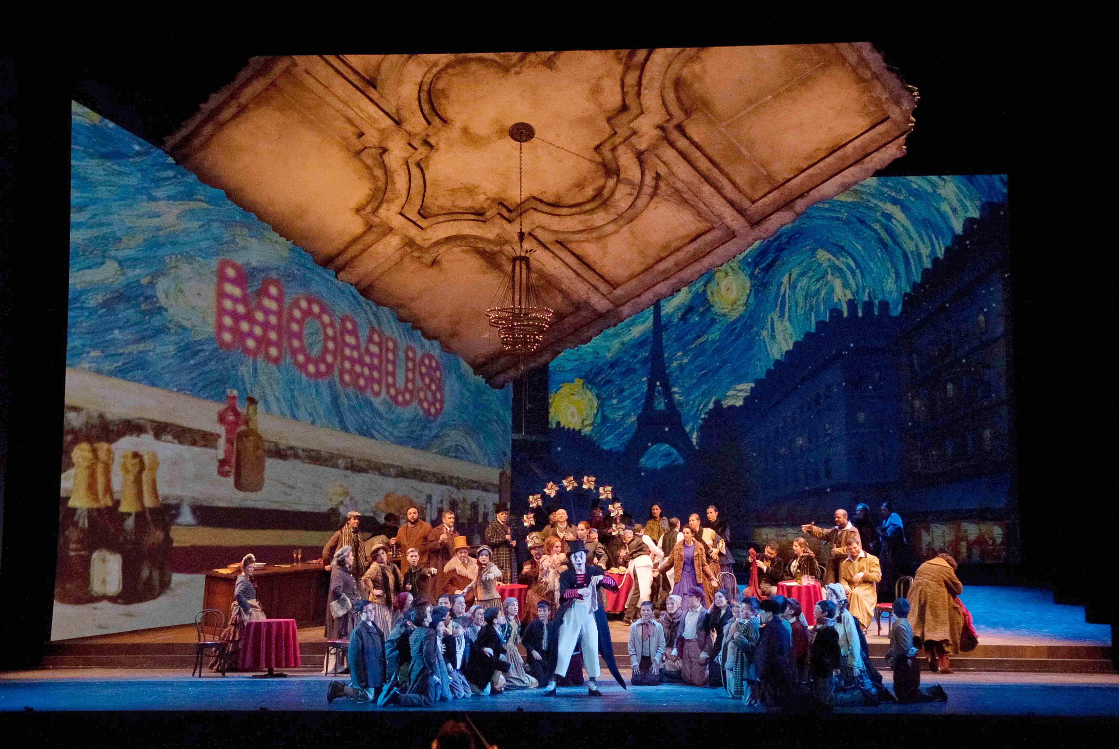 La producción del Palau de les Arts de  La Bohème, de Puccini, viajará a Madrid, Roma y a San Sebastián