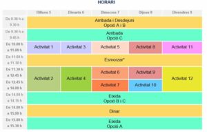 Spalsh Horario 2021 val